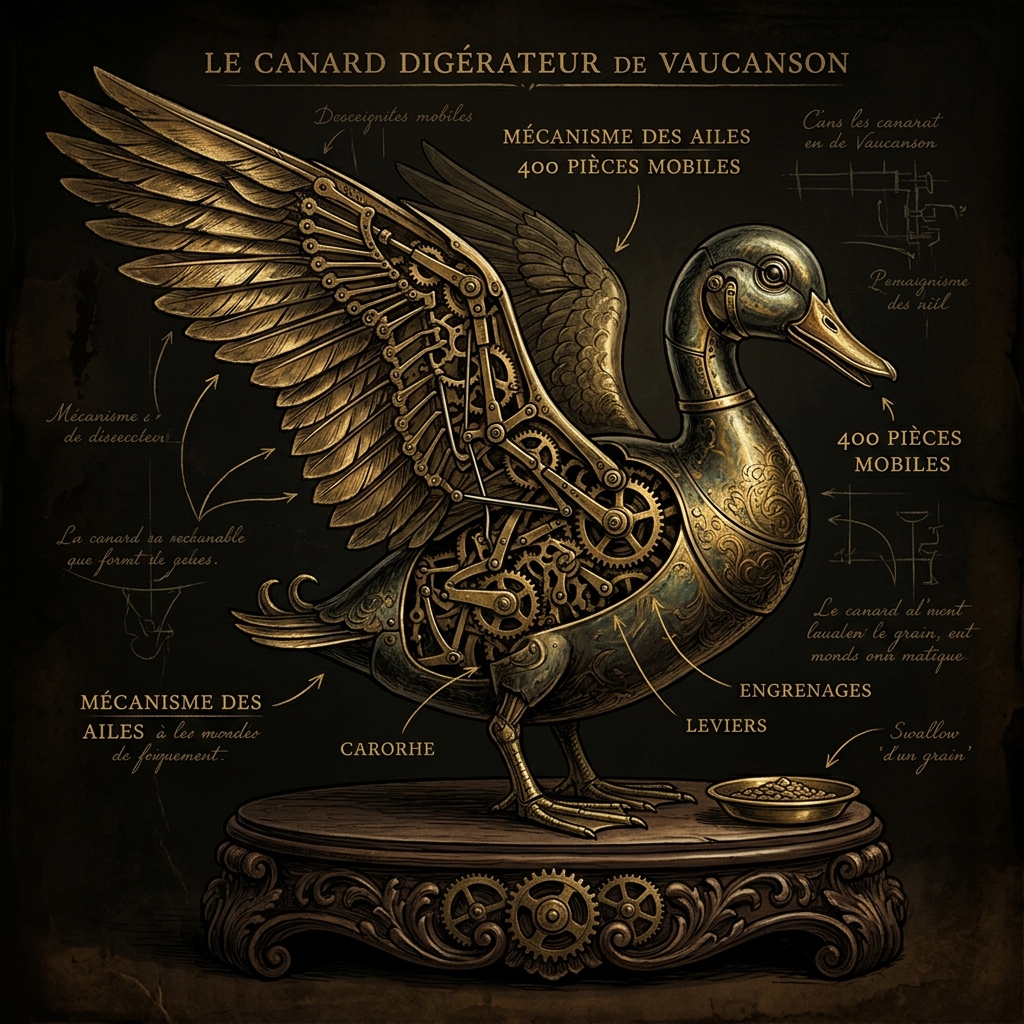 ヴォーカンソンの消化するアヒル（Le Canard Digérateur）